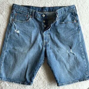 Levi's 501 XX Button fly Jean Shorts Y2K‎ Retro 90’s size 34